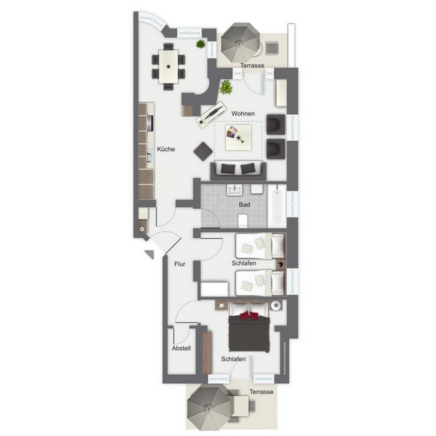 Villa Triton Wohnung 02 Boltenhagen  Eksteriør billede